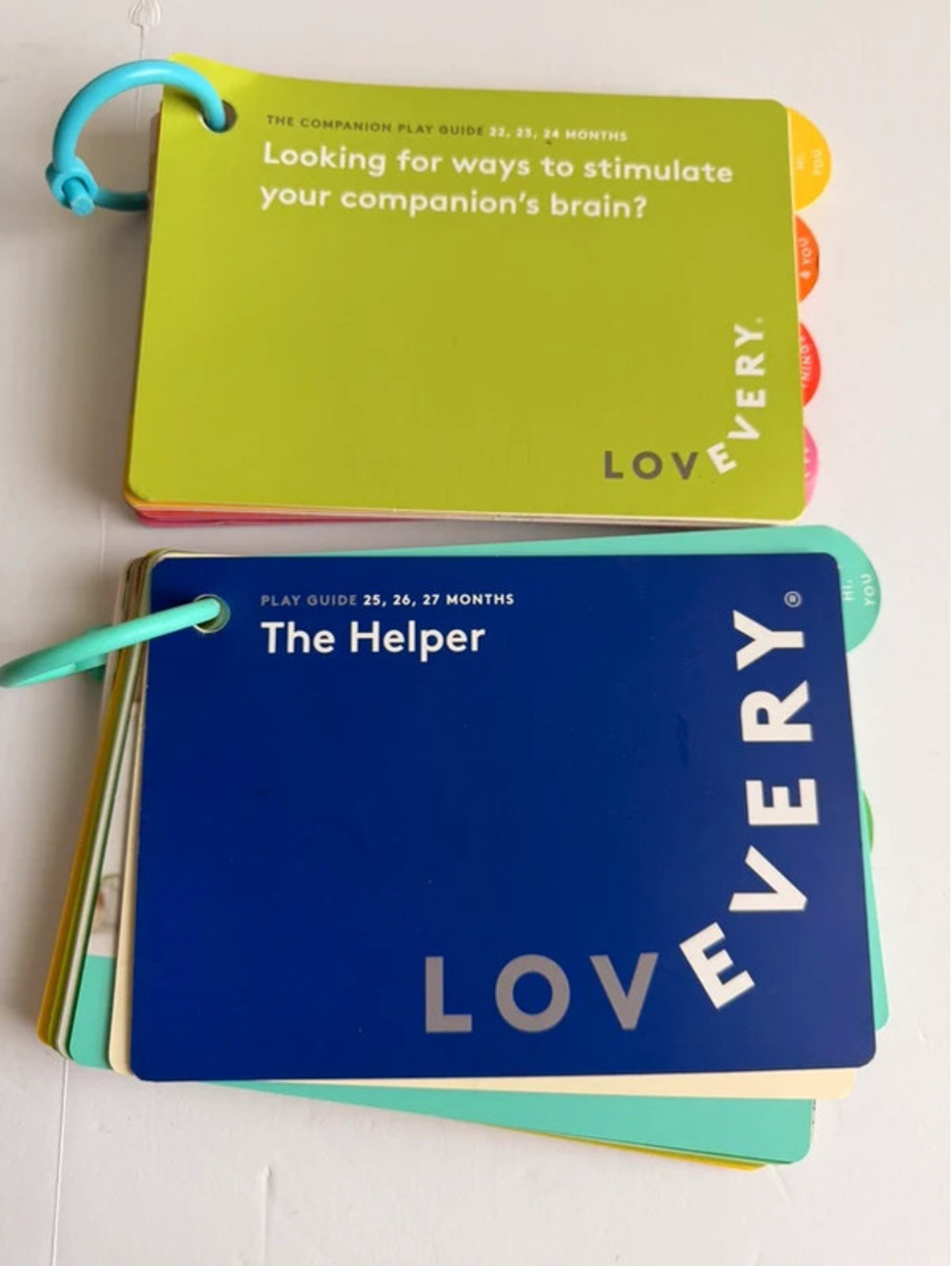 Lovevery Play Guides Lot of 2 The Companion and The Helper Toddler